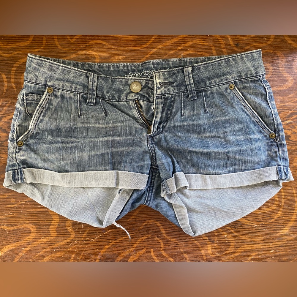 American eagle jean shorts size 4